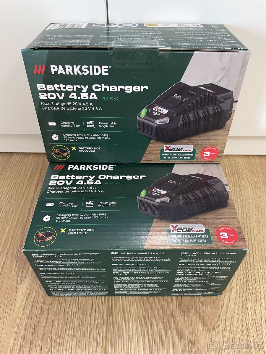 Parkside - Rychlonabíječka PLG 20 C3 - Nova