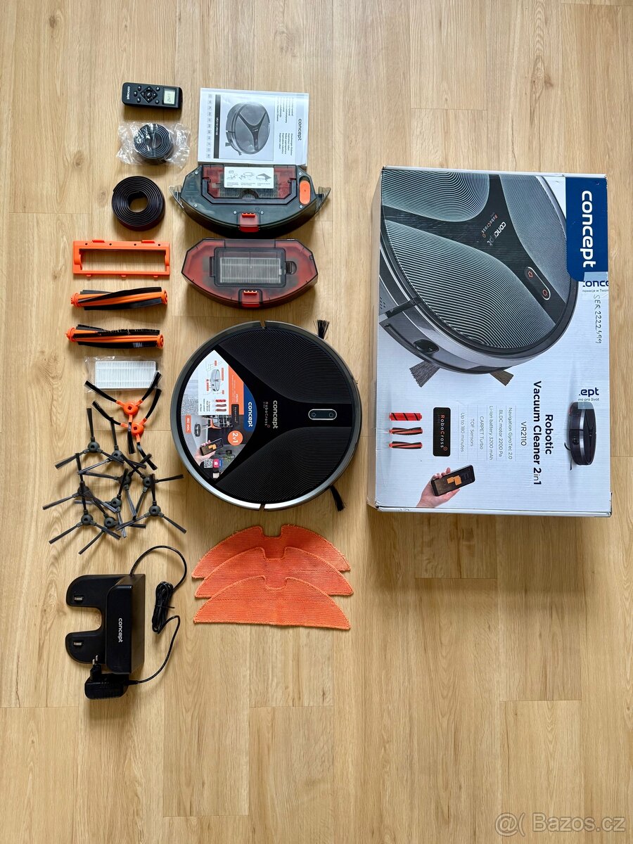 Příslušenství k robotickému vysavači Concept VR2110