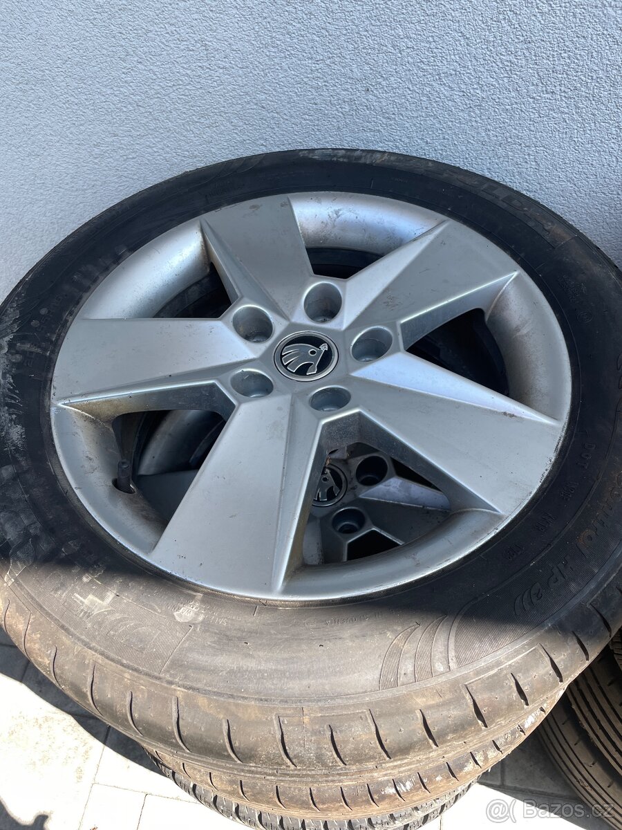 Orig. Sada Alu kol na Škoda Octavia 3