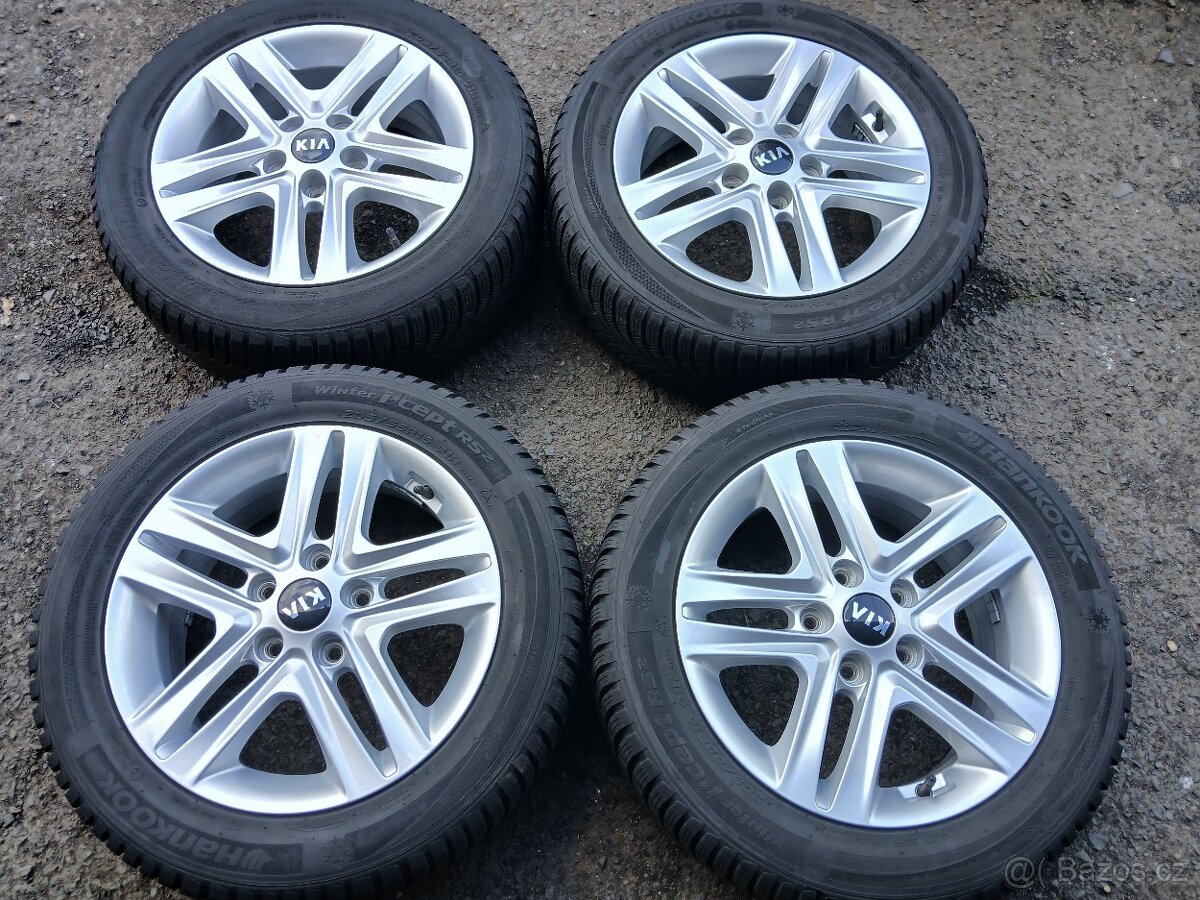 Sada Orig ALU kol Kia 205/55R16 zimní