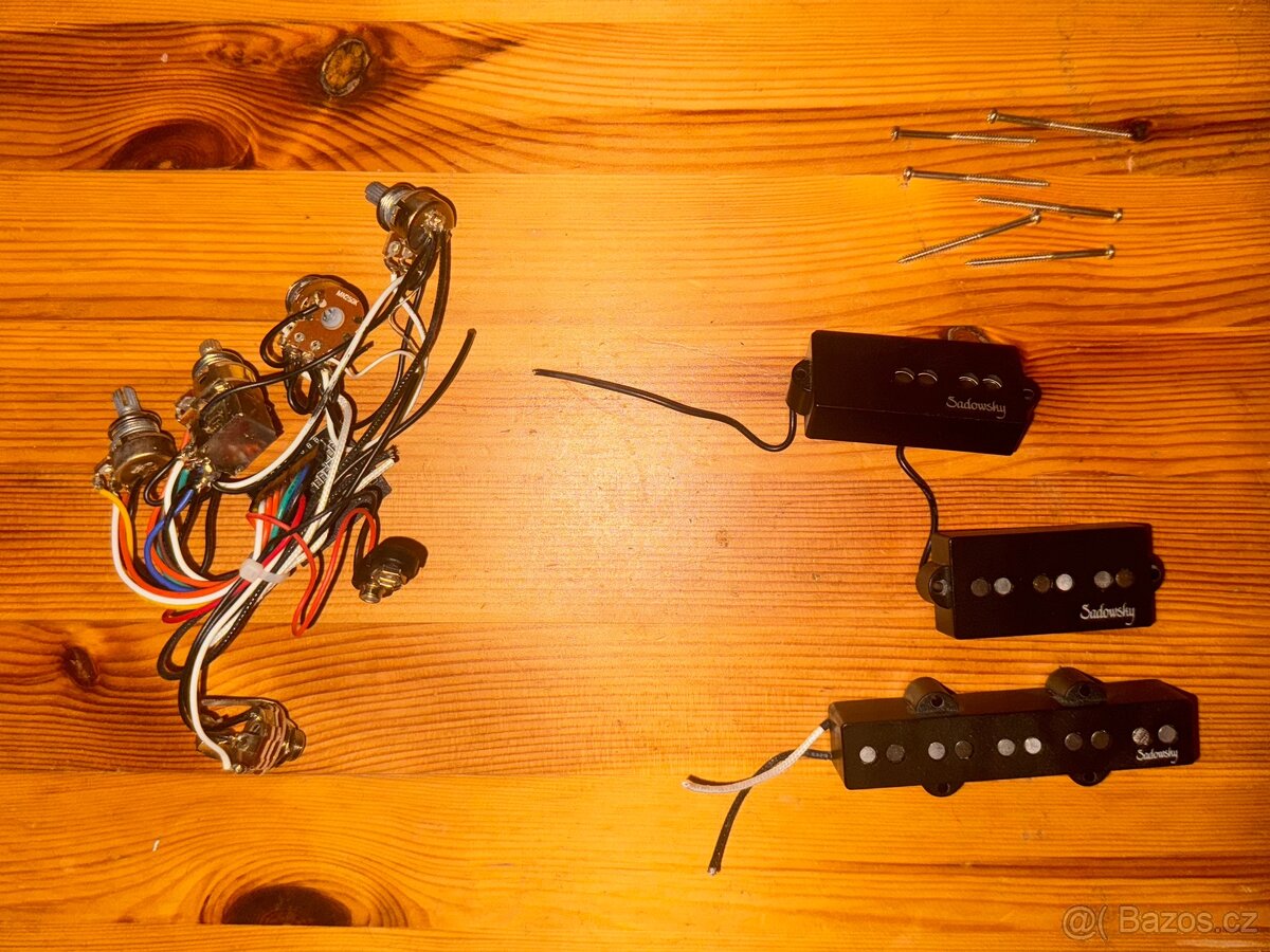 Prodám sadu snímačů Sadowsky PJ 5 string metroexpress