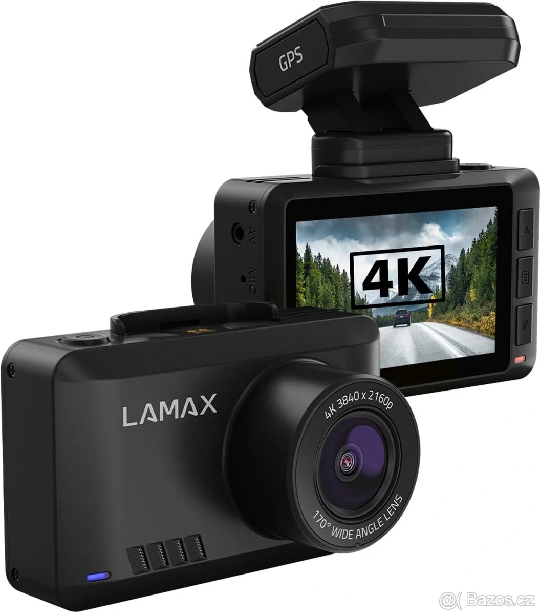 Autokamera Lamax T10 4K GPS černá