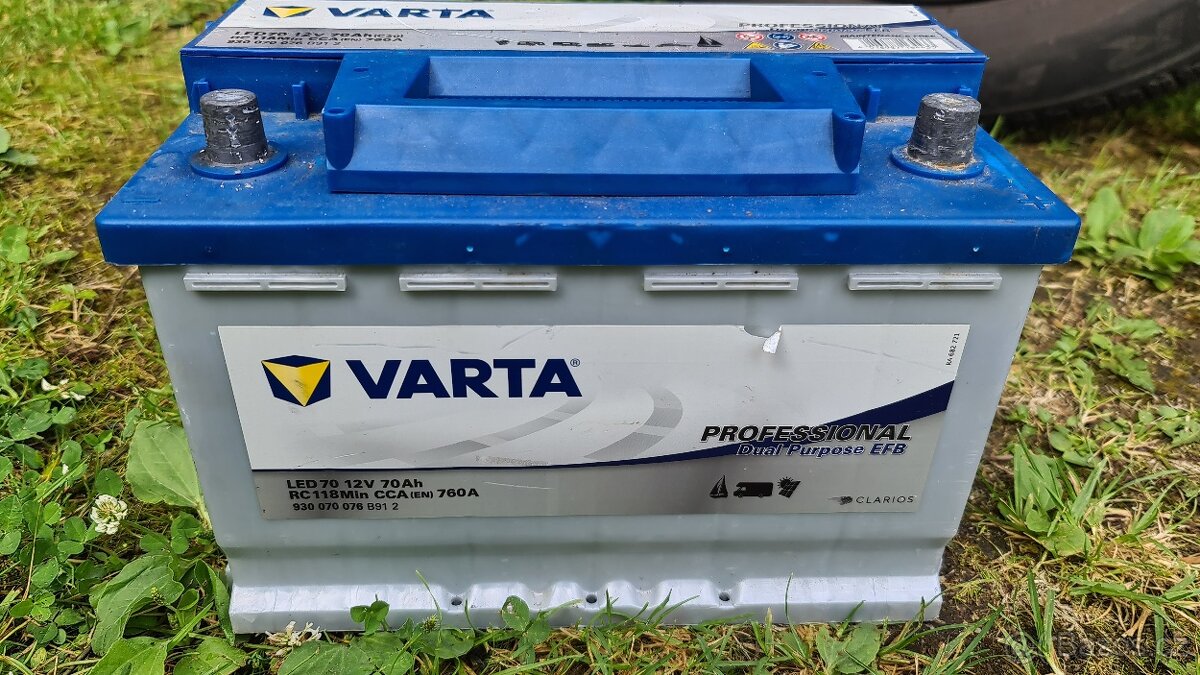 Varta Professional Dual Purpose EFB 70Ah