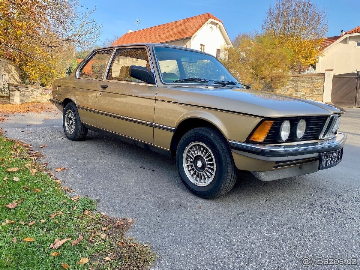 Prodám BMW e21 323i kupe 105 kw r.v.1981