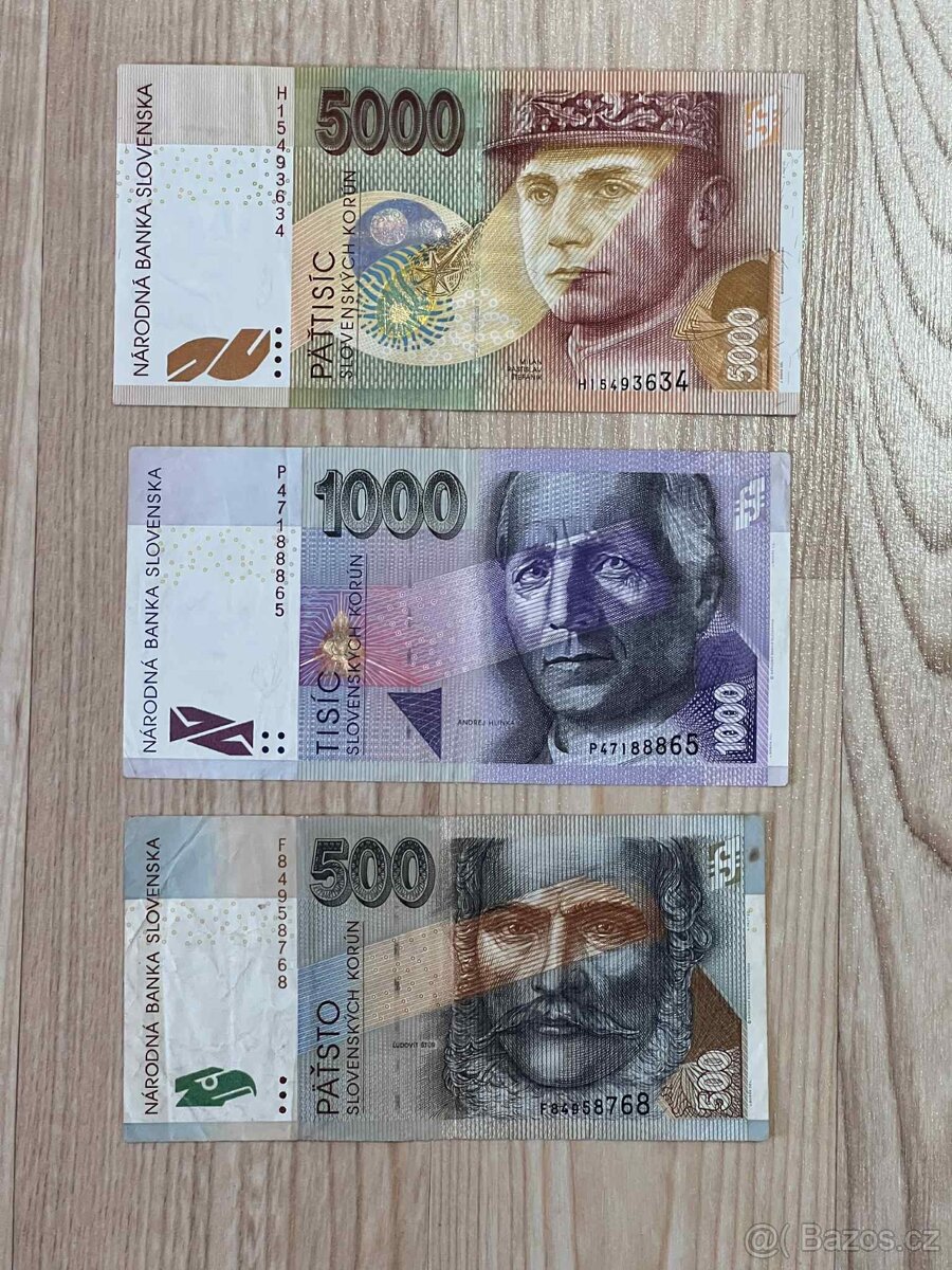 Slovenské bankovky (1993-2008)