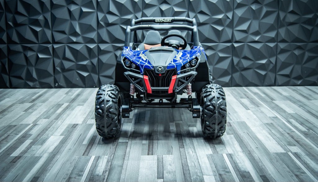 Elektrické autíčko Buggy 4x4, model 2023, modrý spiderNove