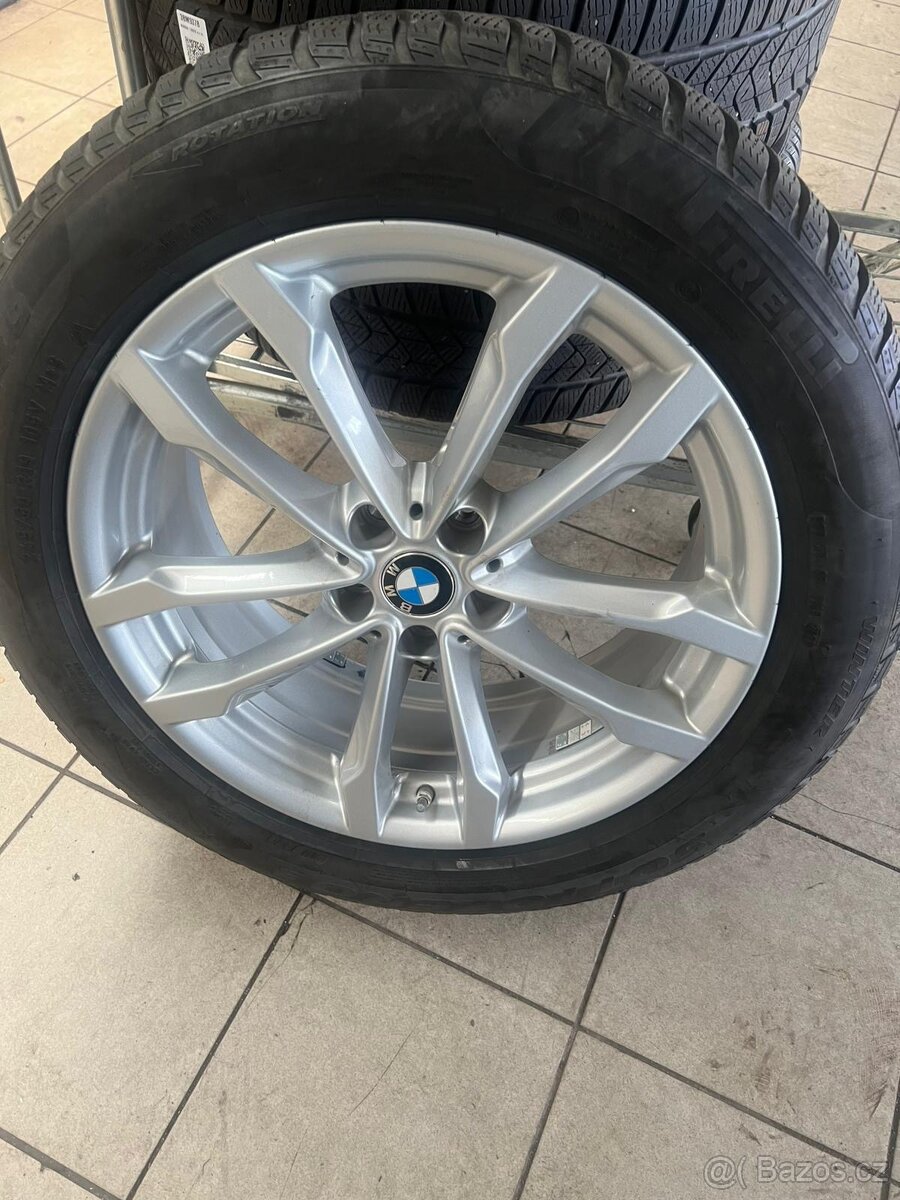 ALU 19” BMW X5  (G05) 245/50 R19 Pireli zima DOT 2521