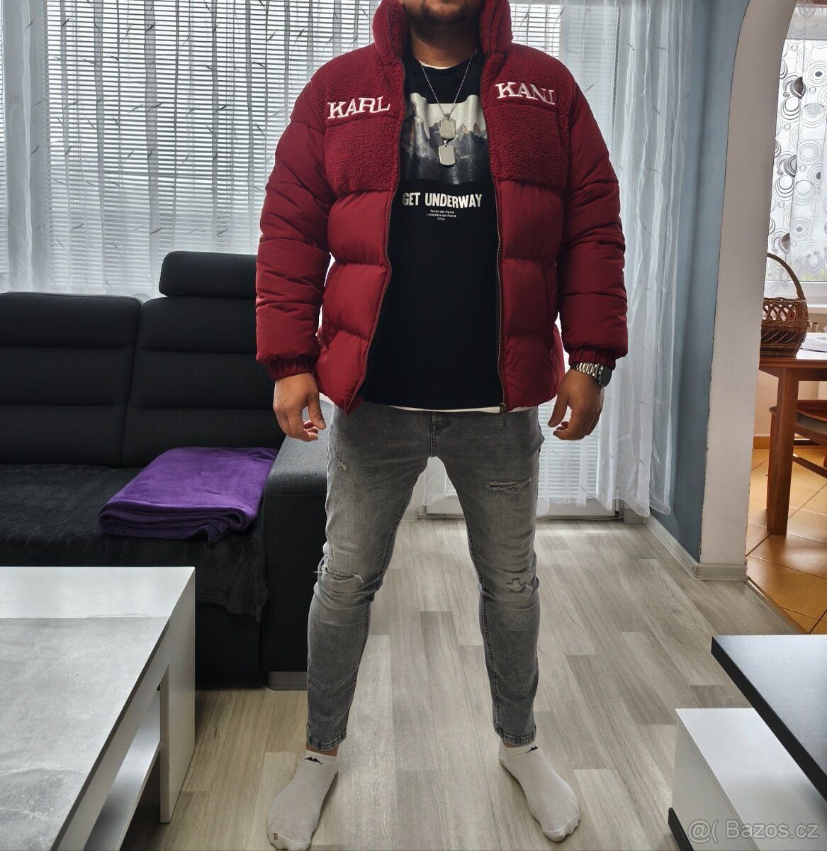 Zimní bunda Karl Kani