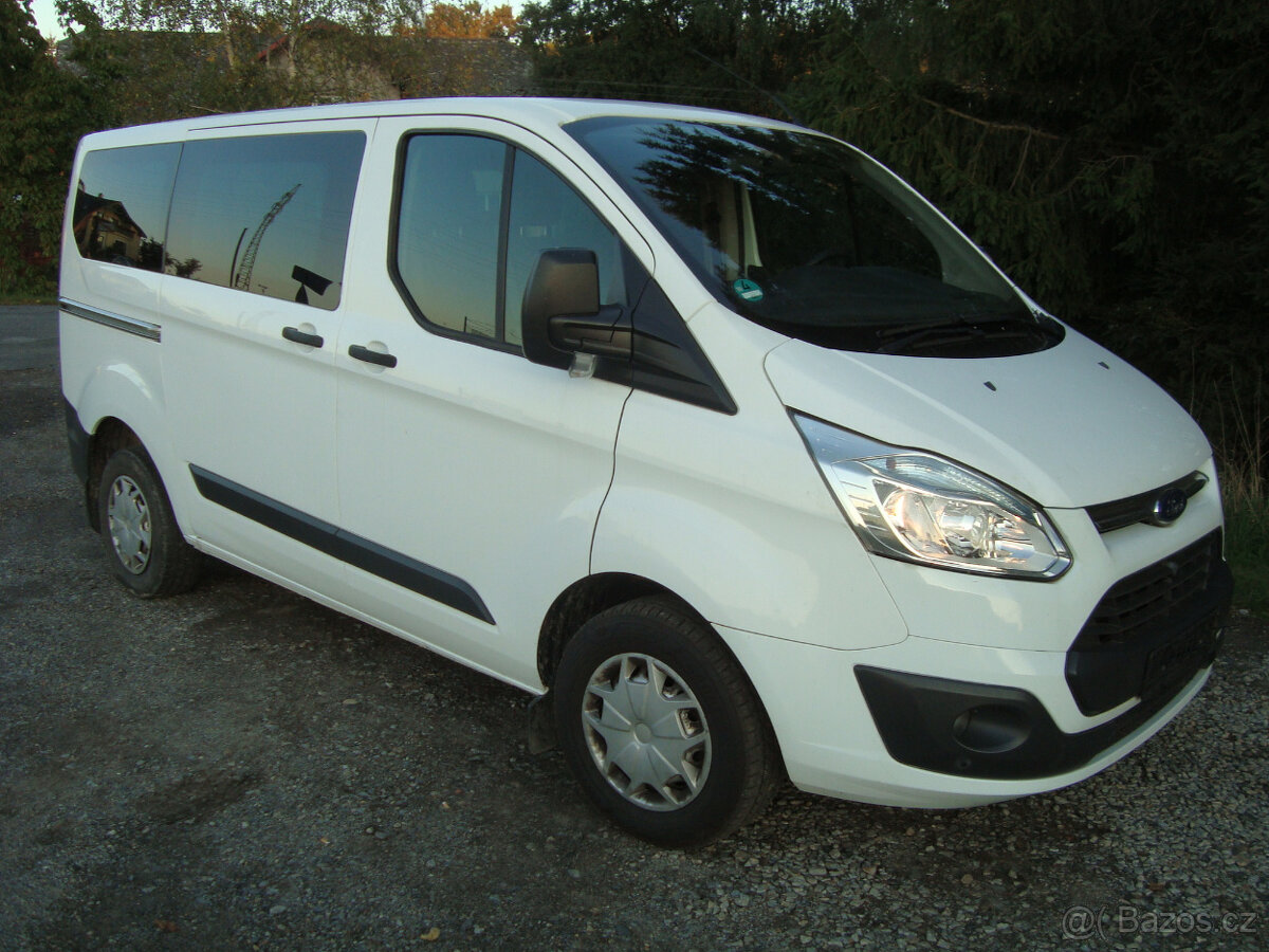 Ford Transit Custom 2.2 TDCi, STK 9/2027, 9 míst
