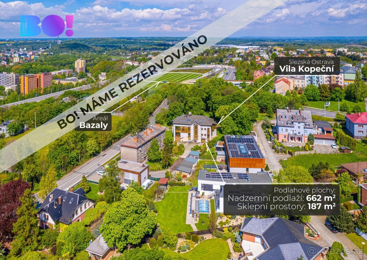 Prodej vily, ul. Kopeční, Slezská Ostrava