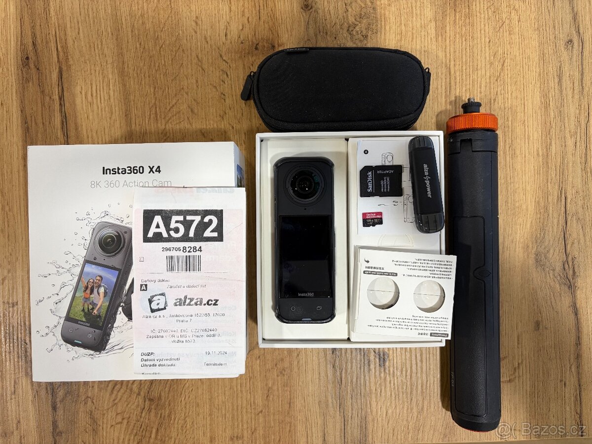 Akční kamera insta360 x4