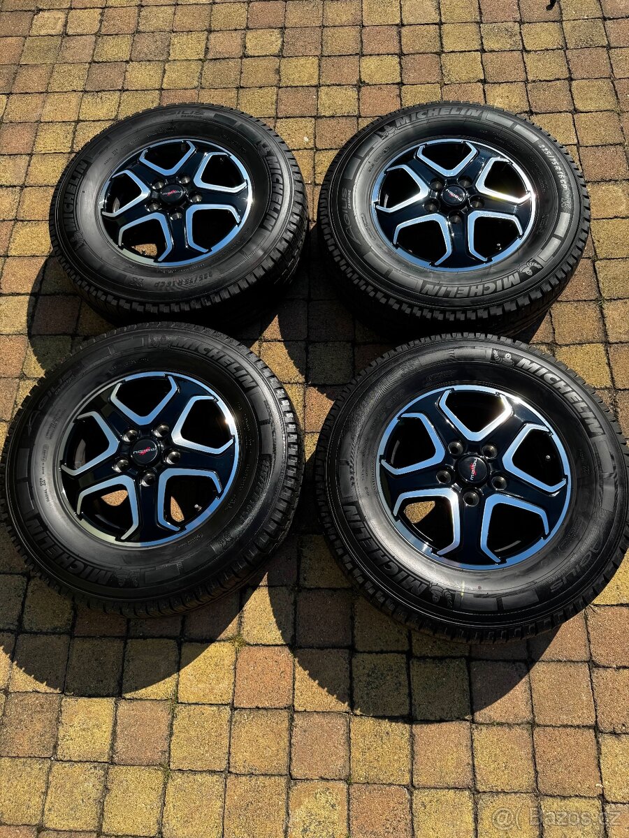 5x130 fiat alu kola 16" + Michelin Agilis TOP