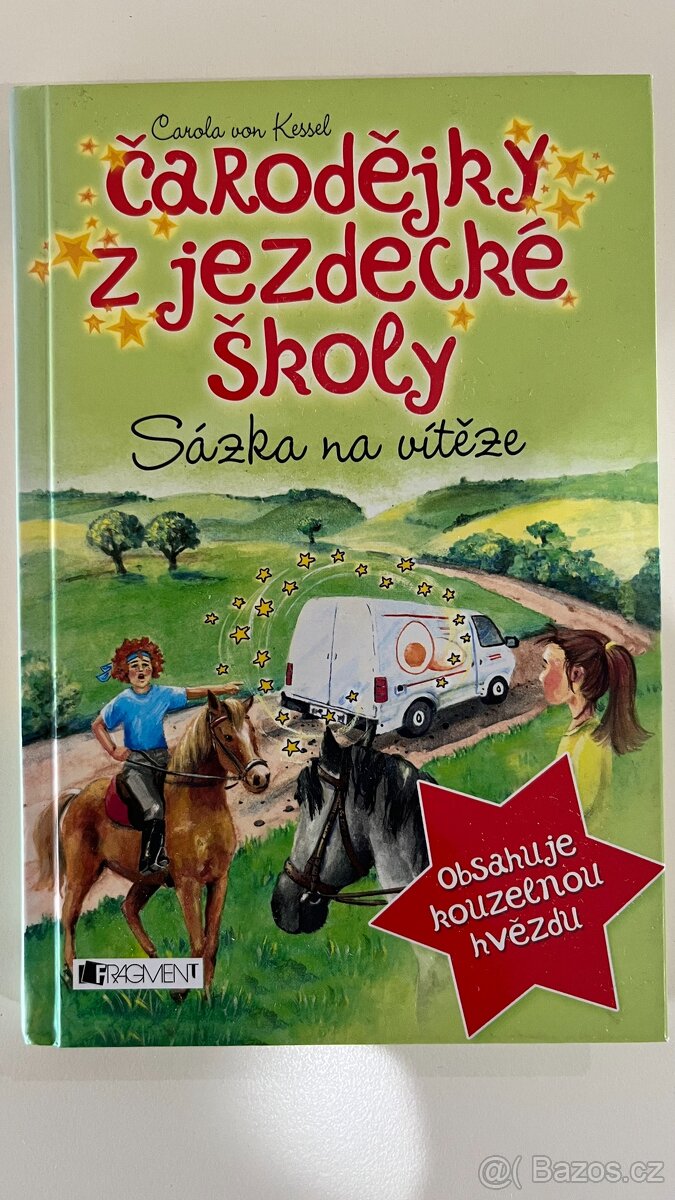 Kniha Čarodějky z jezdecké školy - Sázka na vítěze