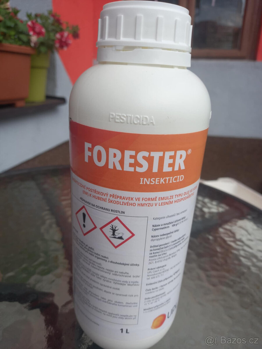 Forster insekticid Přípravky proti okusu a chráničky roslin