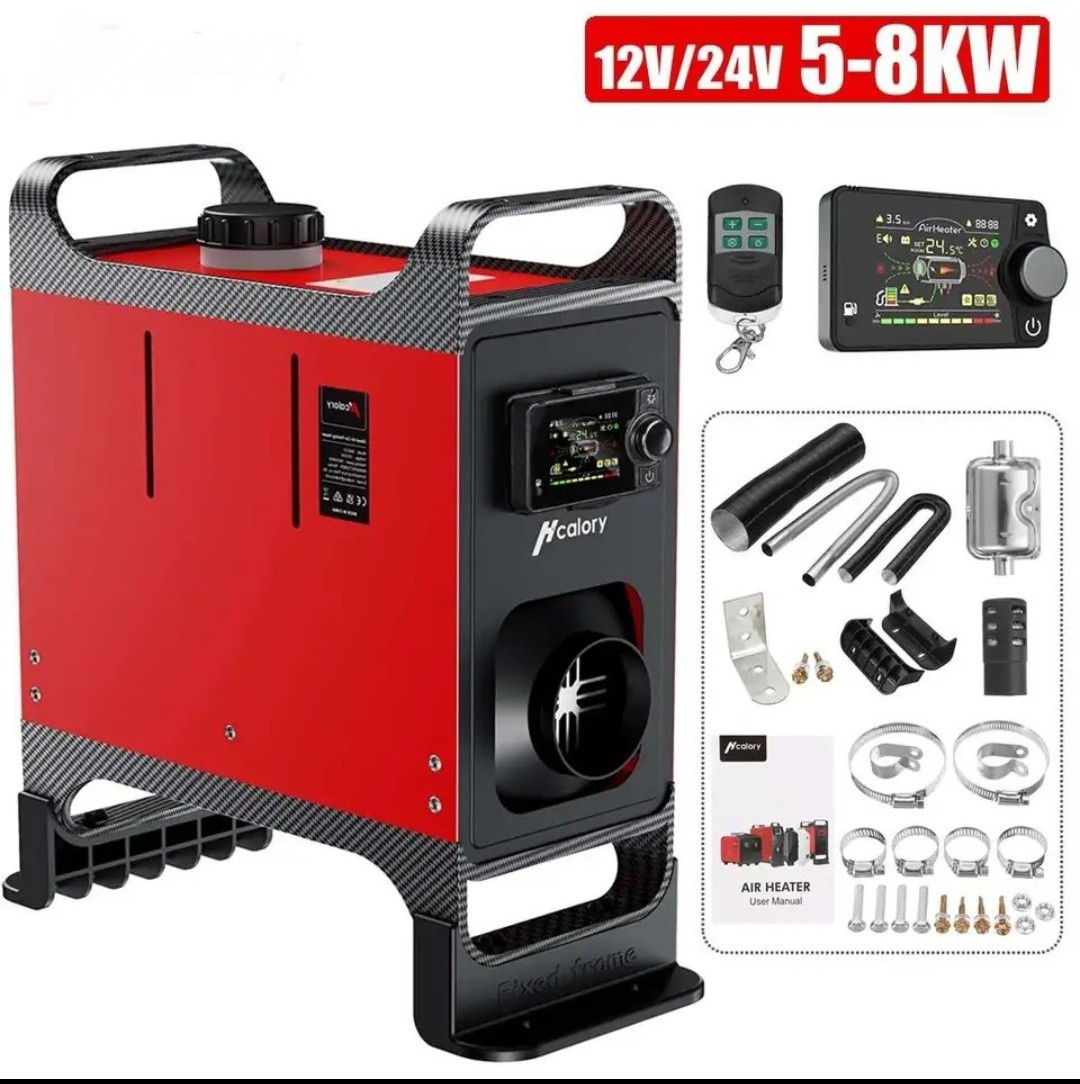 Naftové topení 5 -8 kW, 12/24V, Auto START/STOP, BT
