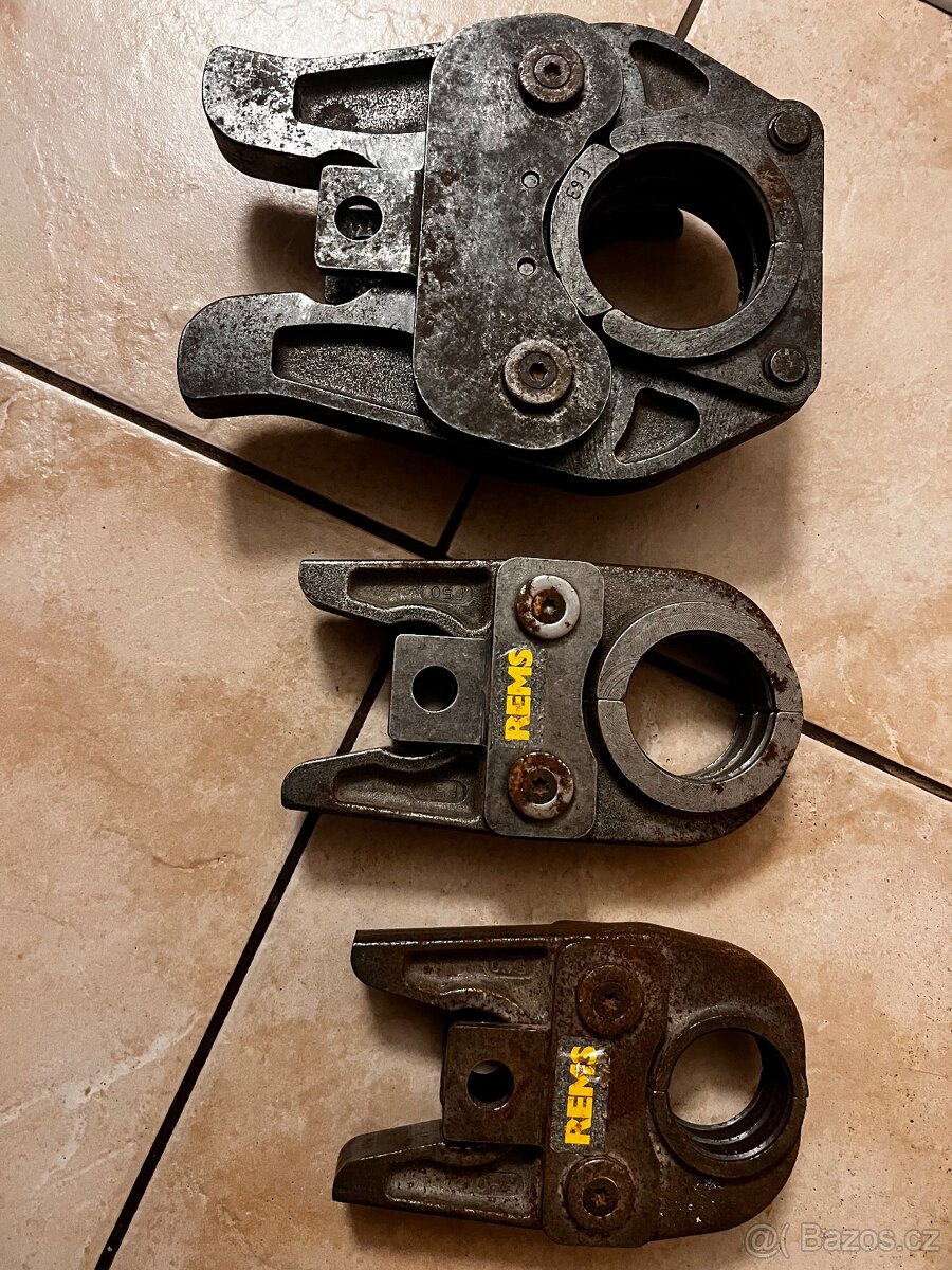 REMS LISOVACÍ ČELISTI F40 F50 F63 na alpex