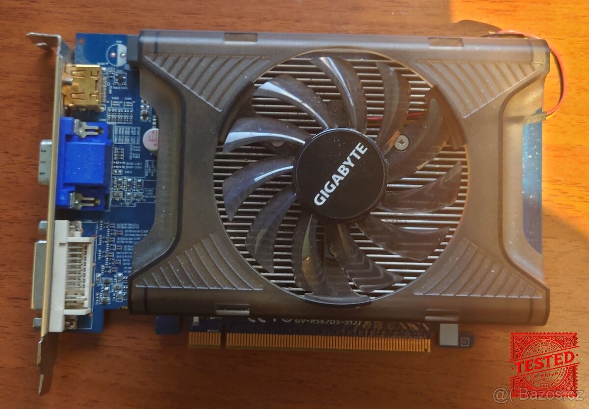 retro otestovany Radeon 5670 PCI-E