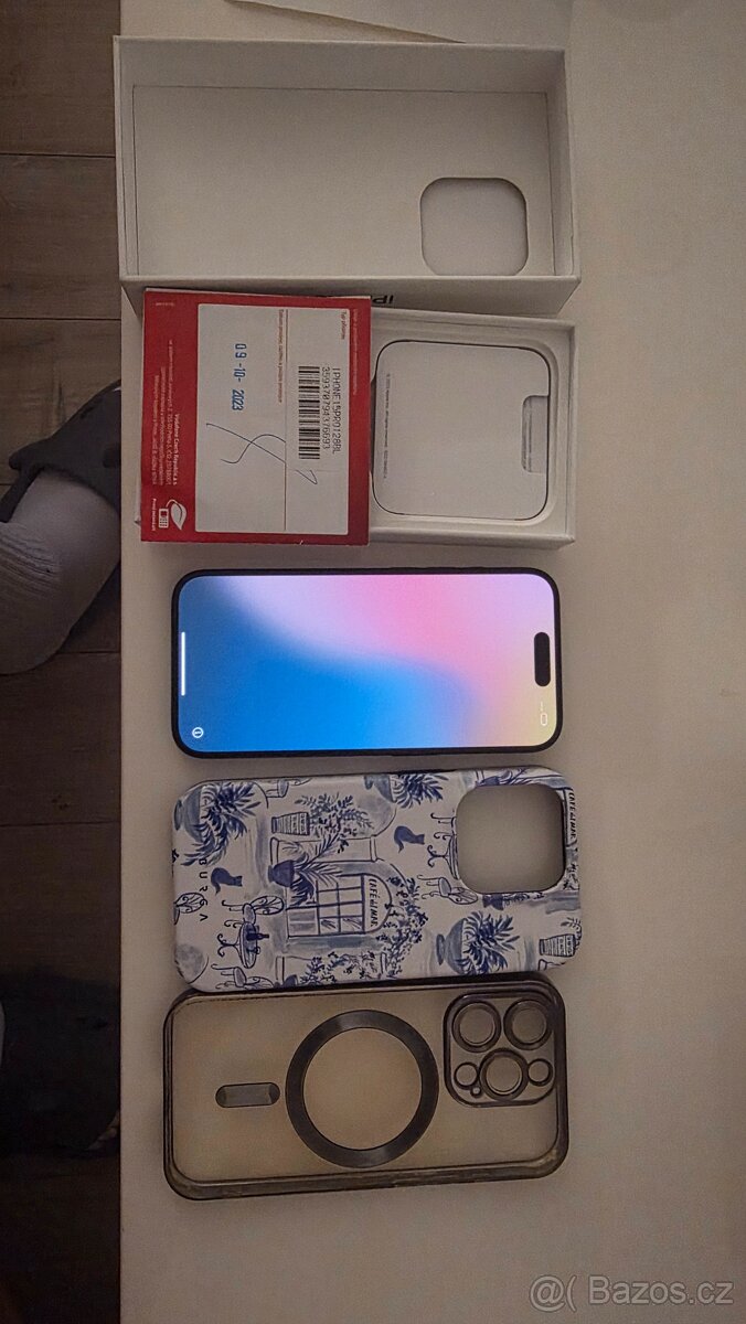 iPHONE 15 Pro 128GB tmavě modrý CZ distribuce