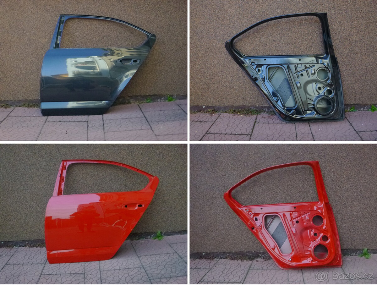 Škoda Octavia 3 III sedan limuzína orig dveře 5E5833311