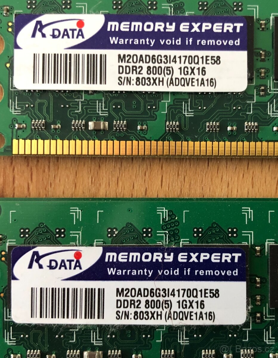 2GB RAM DDR2 800MHz
