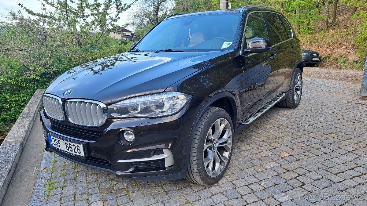 BMW X5 F15 3.0D.R.V.2014,7 MÍST, ČR,PO SERVISETOP