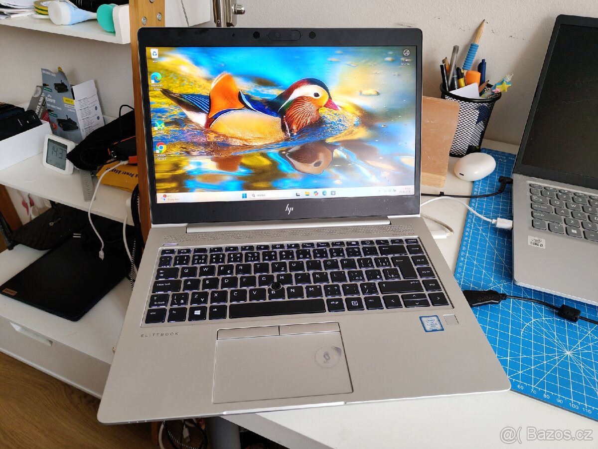 Firemní notebook HP Elitebook i5, 16/256GB. Kvalita