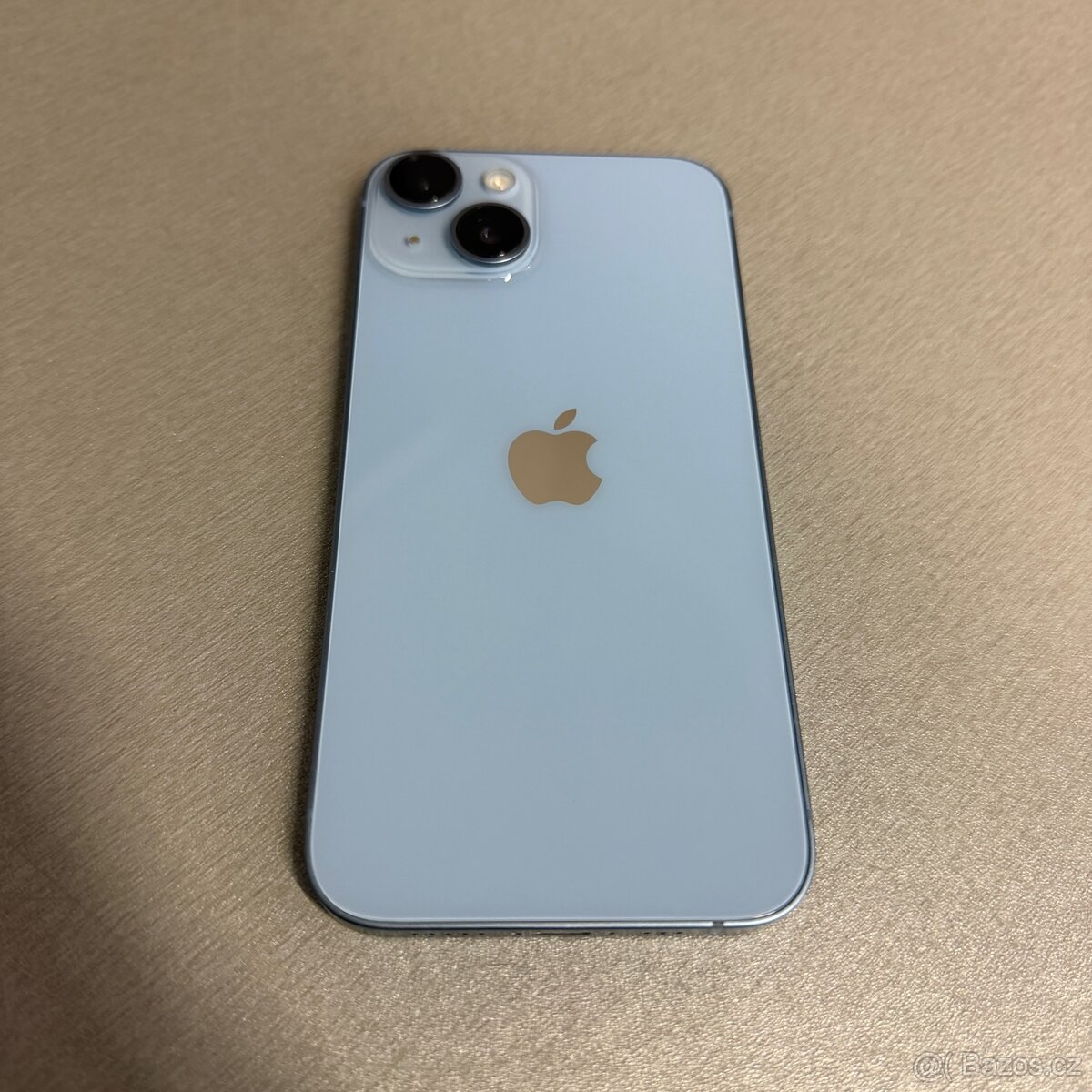 iPhone 14 256GB modrý, pěkný stav, 12 měsíců záruka