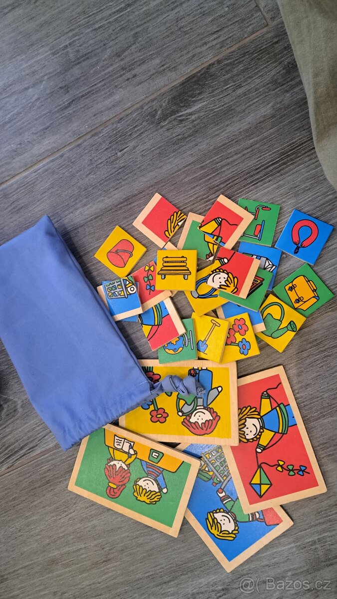 Dřevěná skládačka