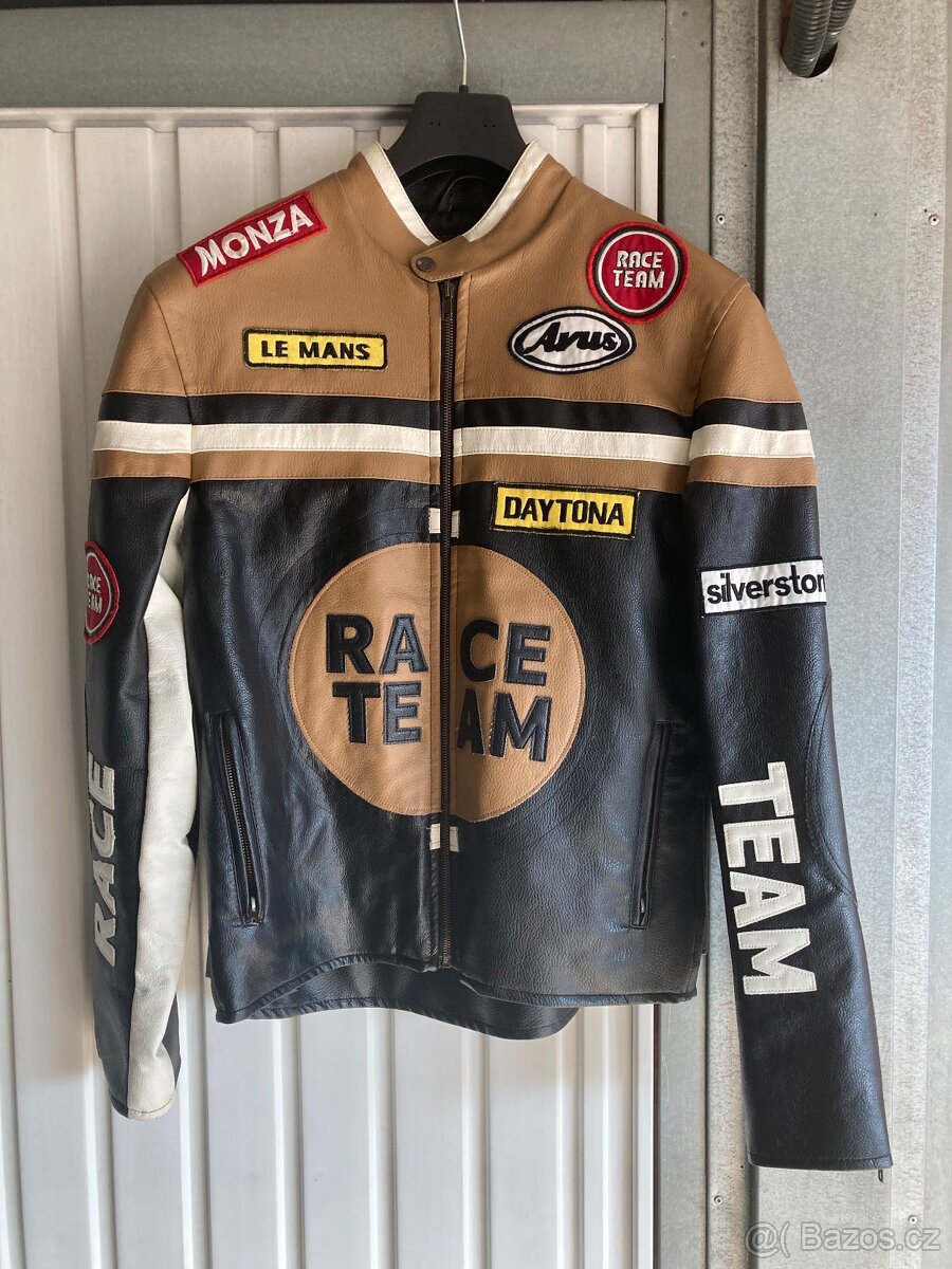 Kožená bunda Race Team