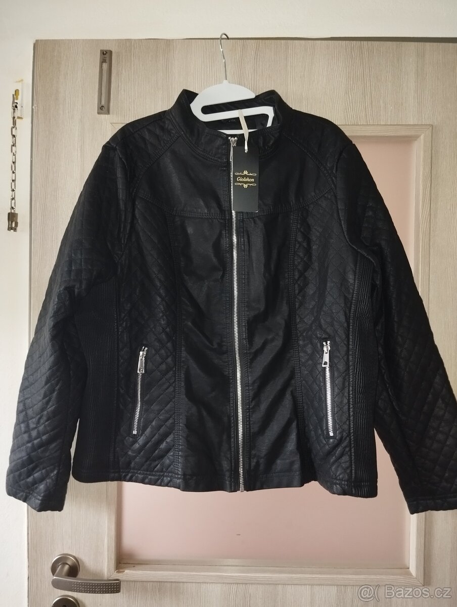 Nová kožená bunda v.44