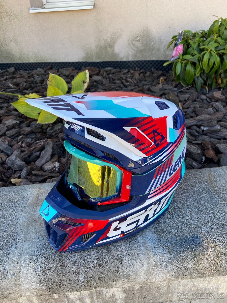 Leatt Moto 8.5 + brýle