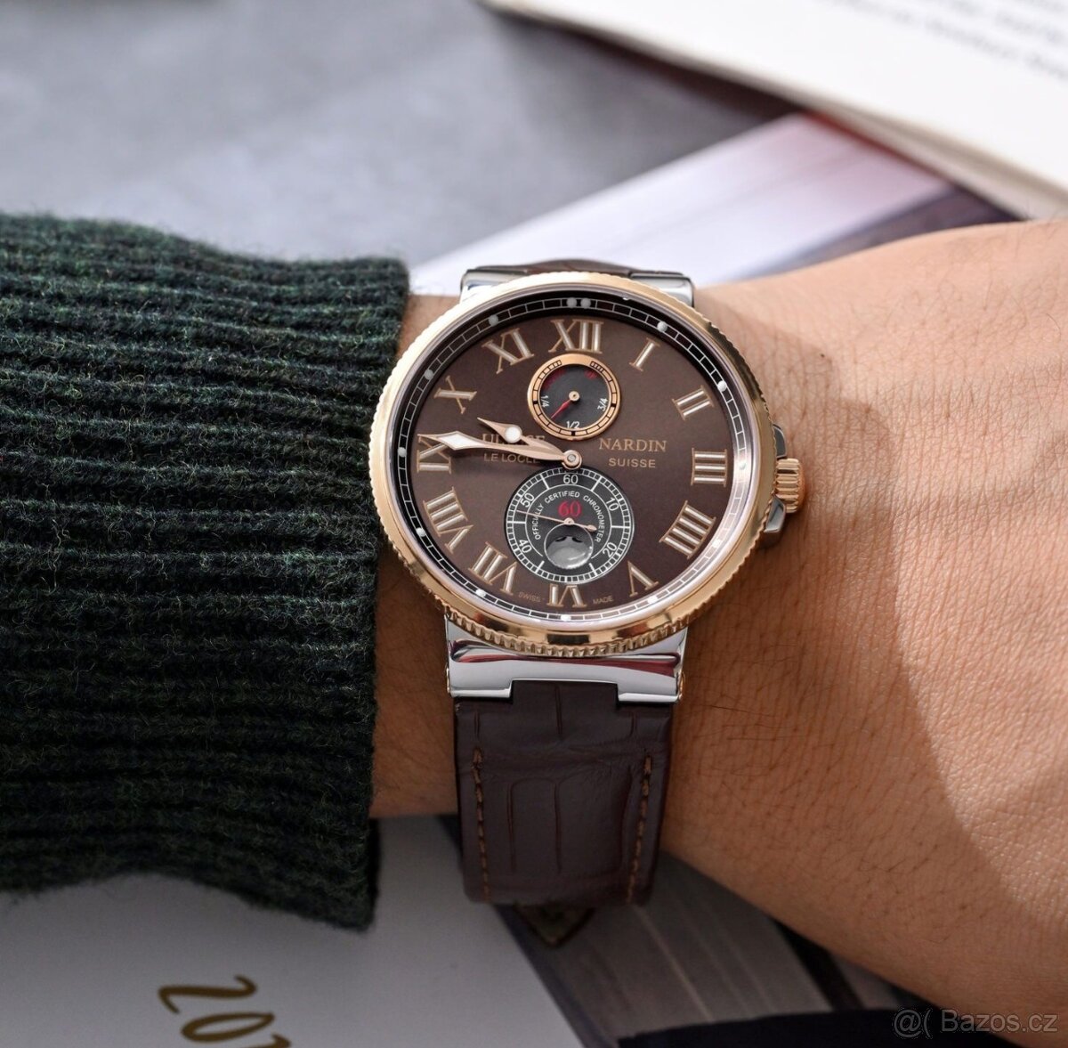 Ulysse Nardin model Maxi Marine Chronometer originál hodinky