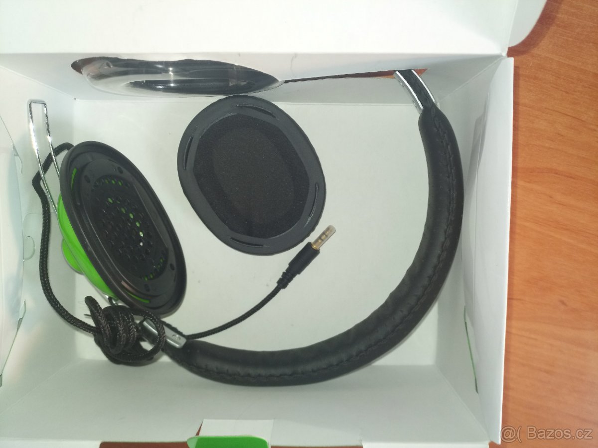 DJ Aviator Headsets appDJAGP - sluchátka zelené
