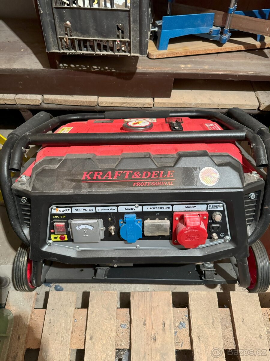 Elektrocentrála - generátor 6500kw 230V/380V