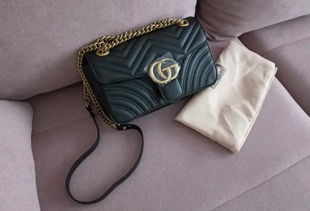 Kabelka Gucci marmont z pravé kůže id
