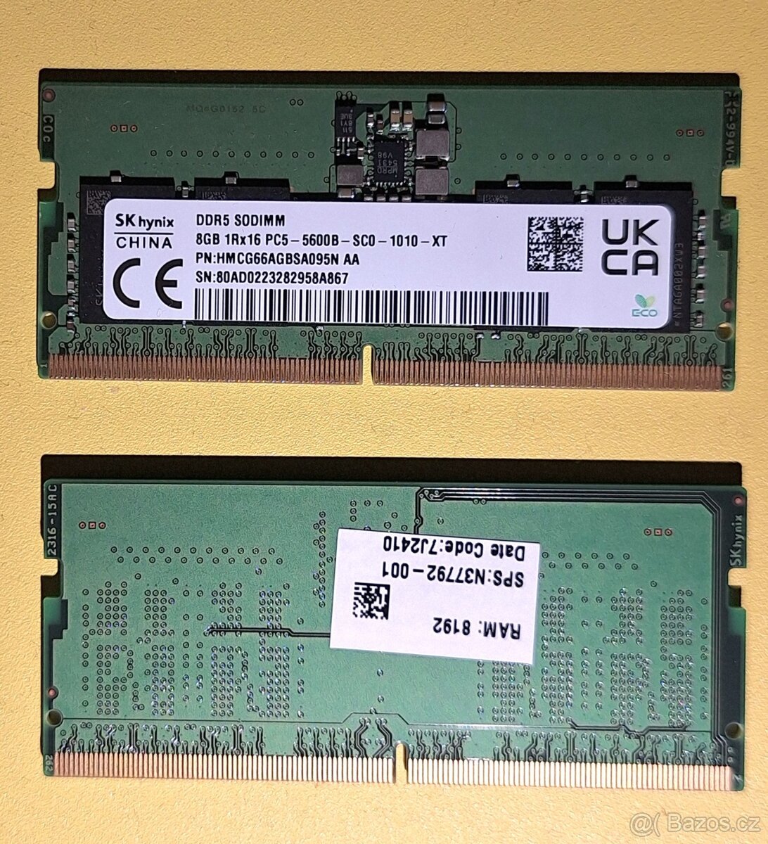 RAM DDR5 SO-DIMM 16 GB