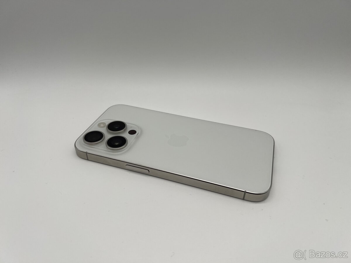 iPhone 15 Pro 128GB White Titanium 92% ZÁRUKA