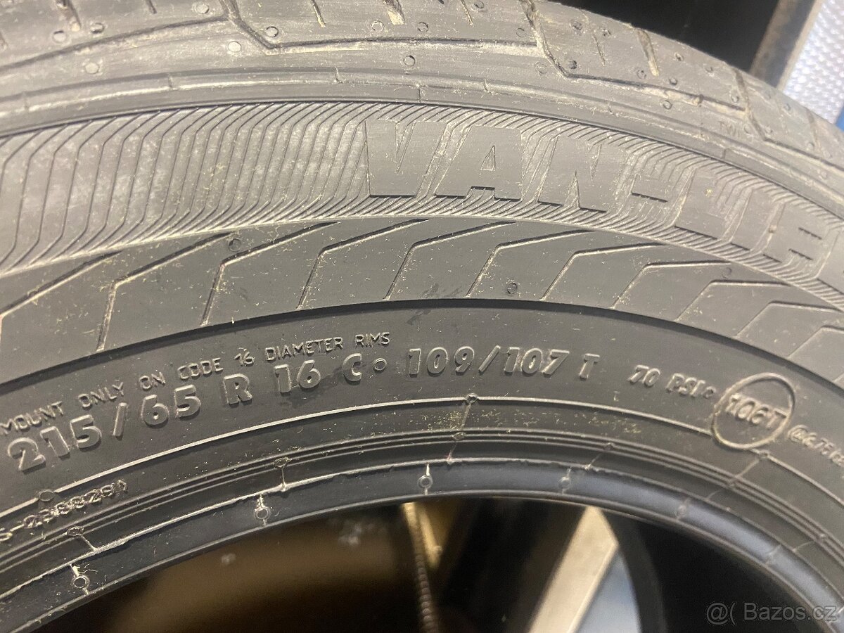 Prodám nové pneu 215/65/16 C Semperit Van-Life2