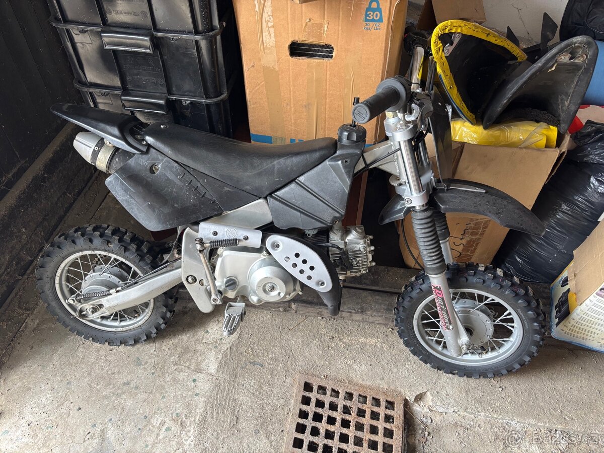 Prodám dětský pitbike / dirtbike 90 ccm – 4takt, poloautomat