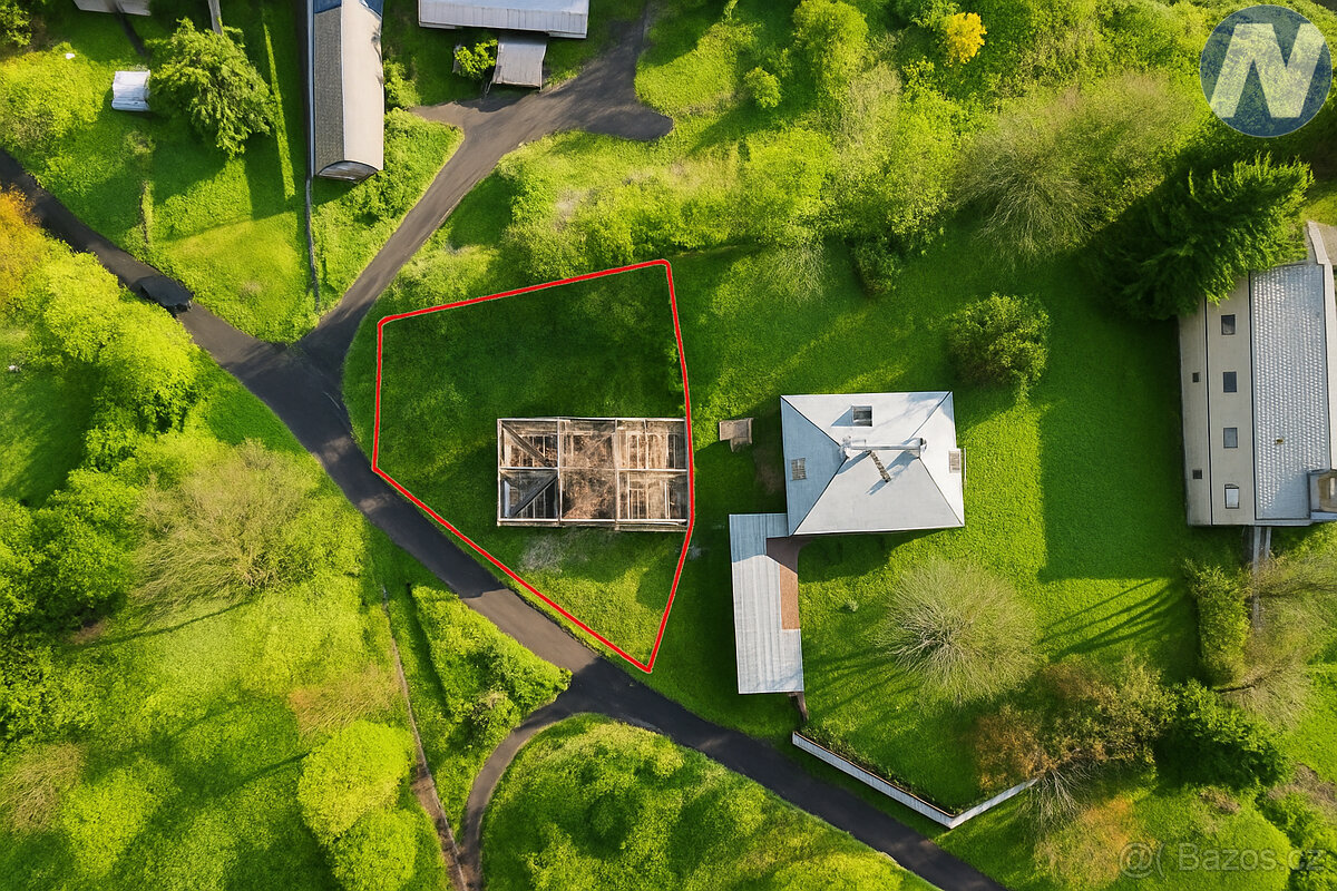 Prodej stavební parcely, 676 m2, Vimperk - Korkusova Huť