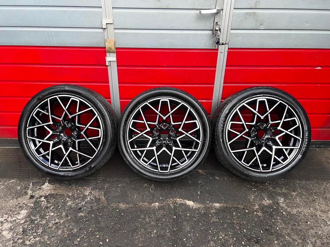3x ALU kola 18" 8J + letní pneu 235/45/R18