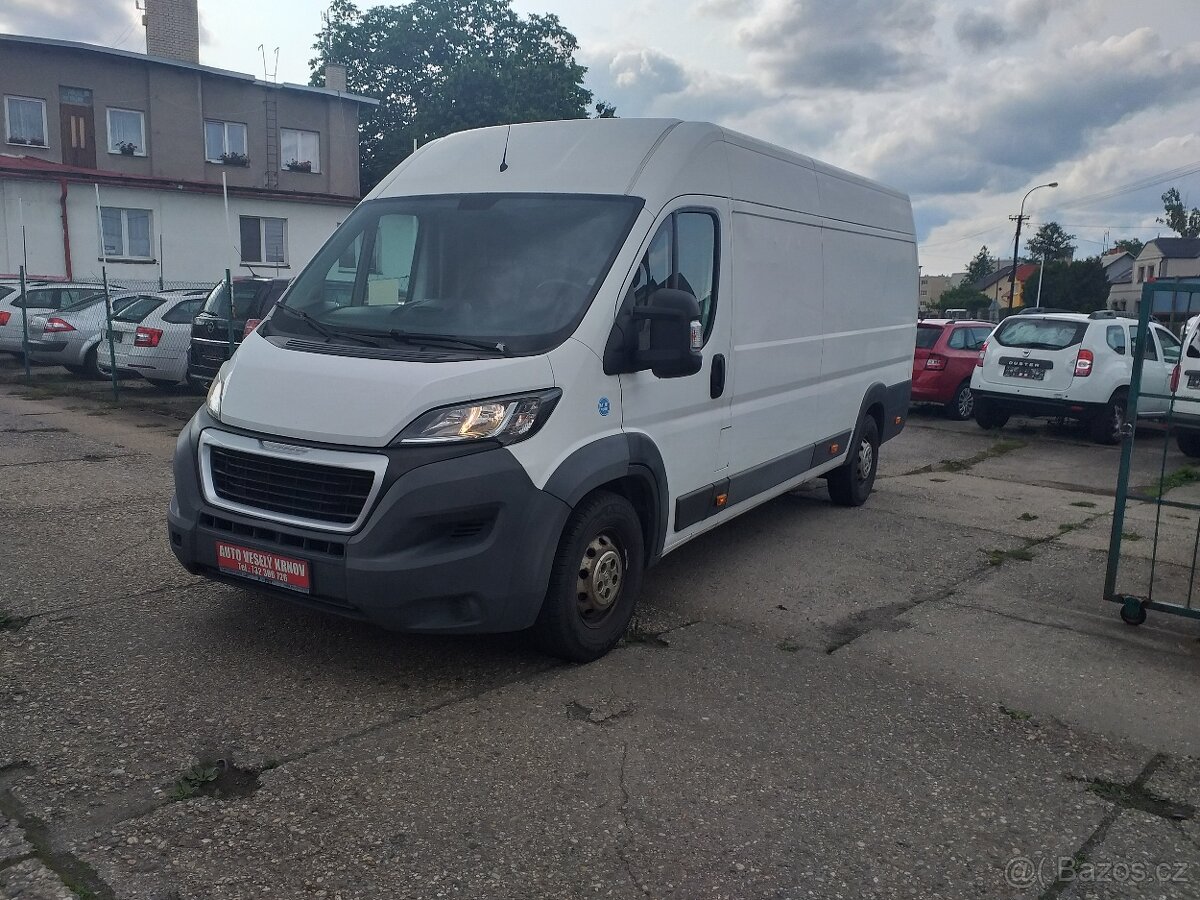 PEUGEOT BOXER 2,2 HDi,110 KW,L3H2,ČR,KLIMA,ESP