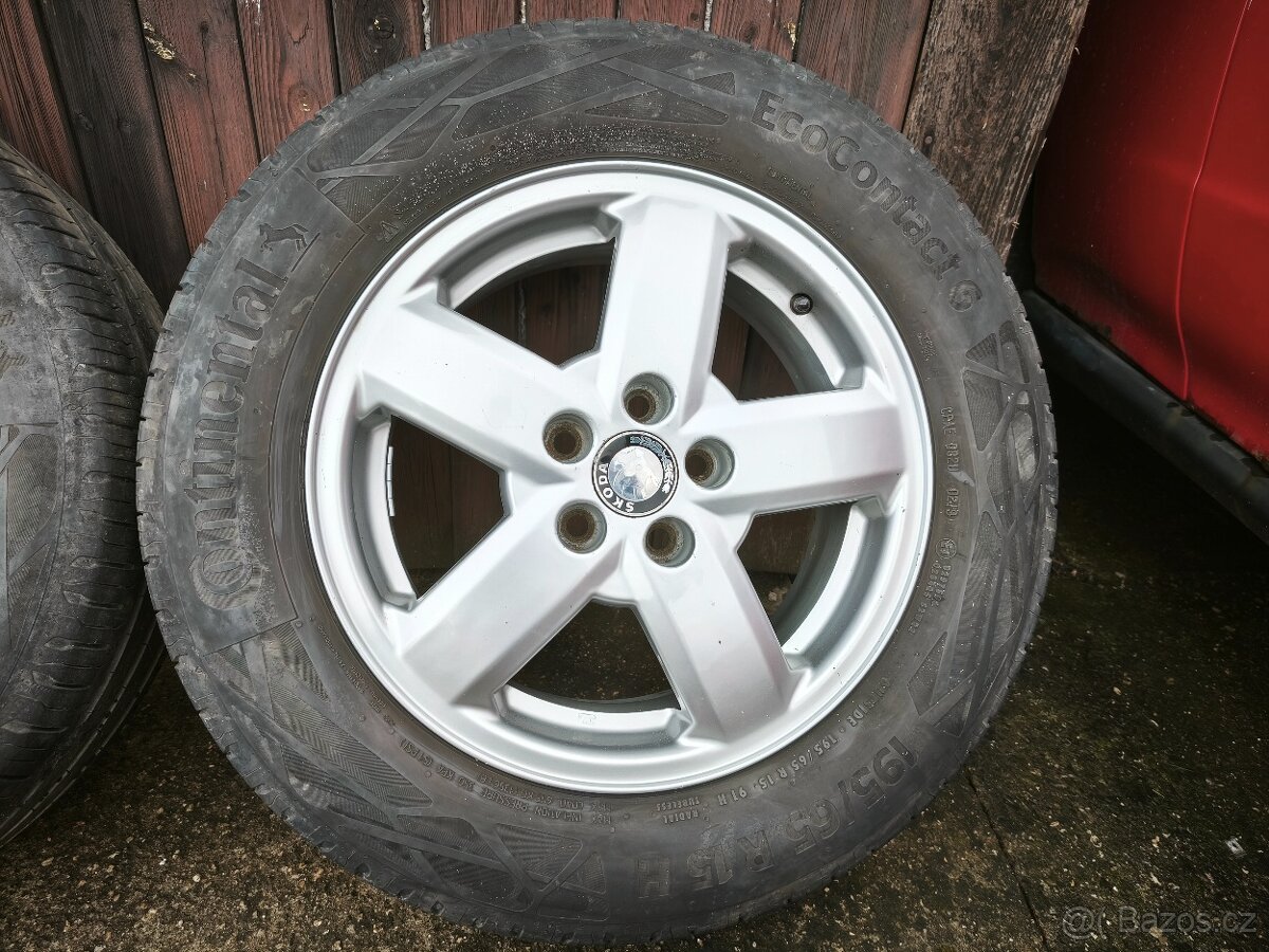 ALU kola 5x100 r 15