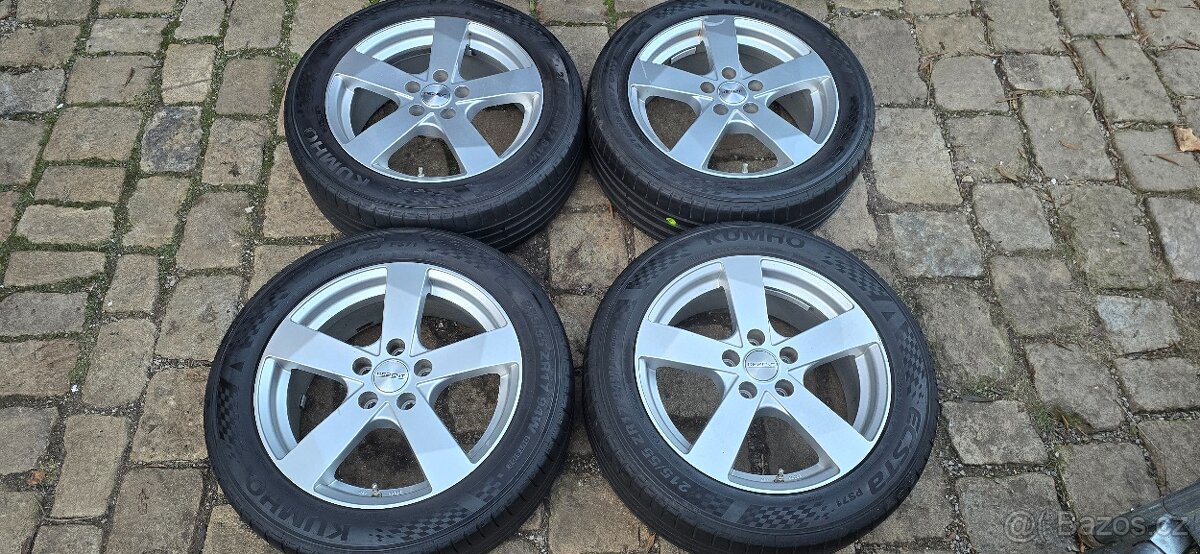 Disky Dezent 17", rozteč 5x114,3, 215/55/17 pošlu