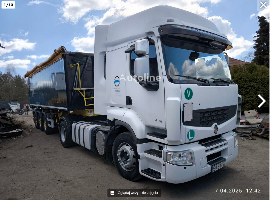 Renault PREMIUM DXI 460 MANUAL HYDRAULIKA