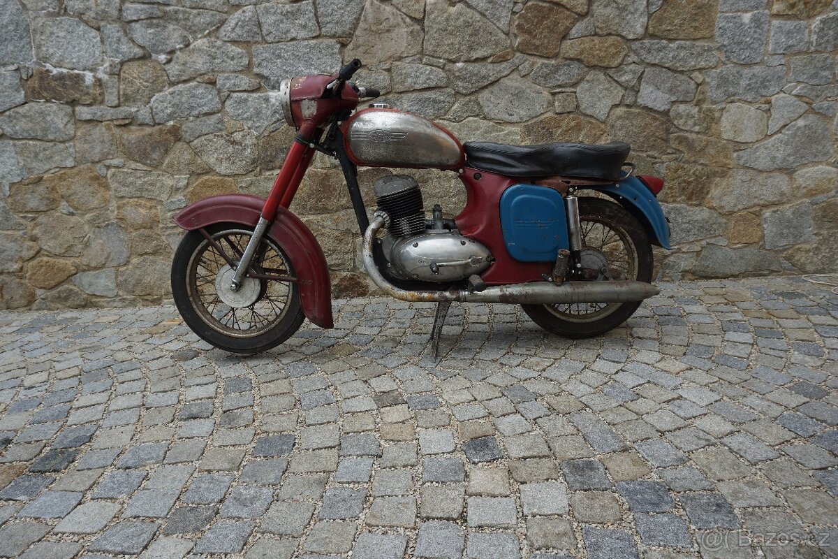 Jawa 250/ 353 r.v.1961 - dokllady