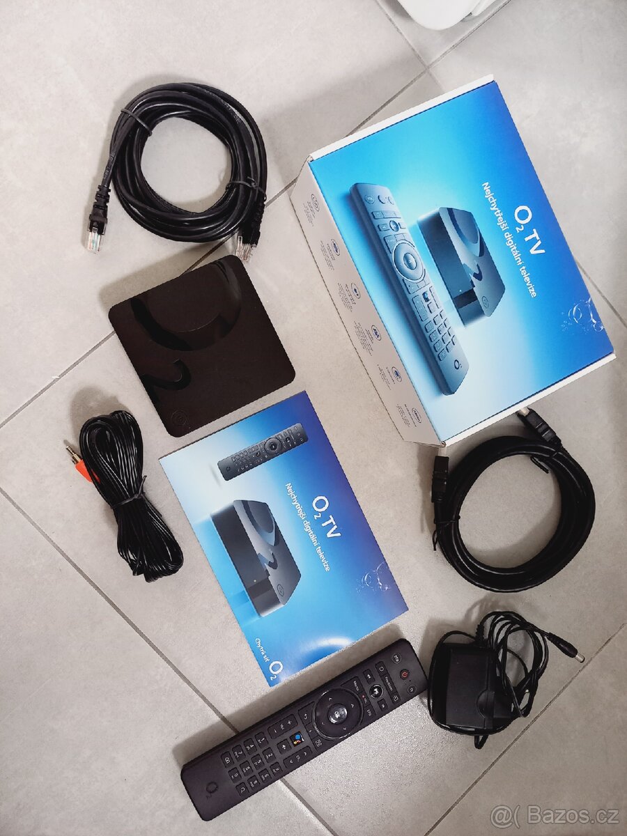 O2 TV set top box top stav