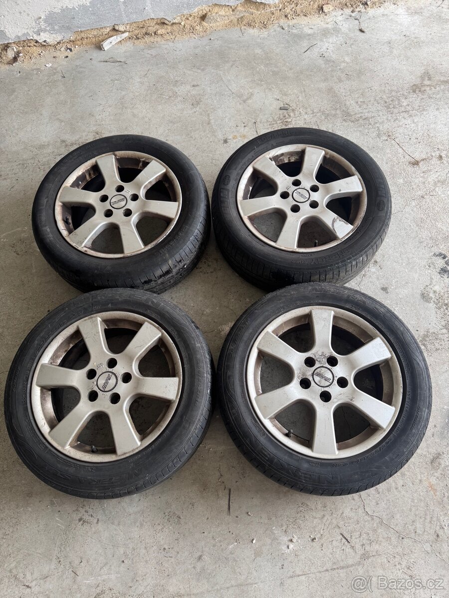 Alu 5x110 s pneu 205/55 R16