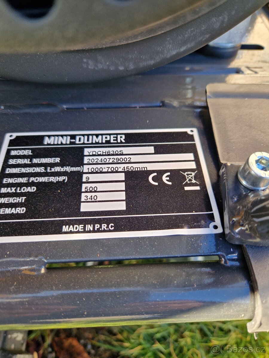minidumper s nakladačem
