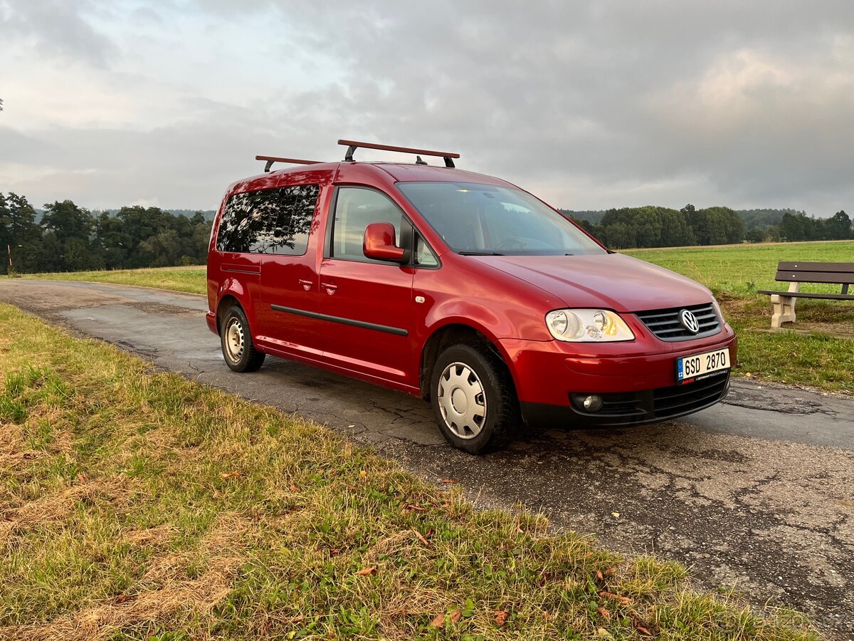 Prodám Vw Caddy Maxi 1.6 benzin